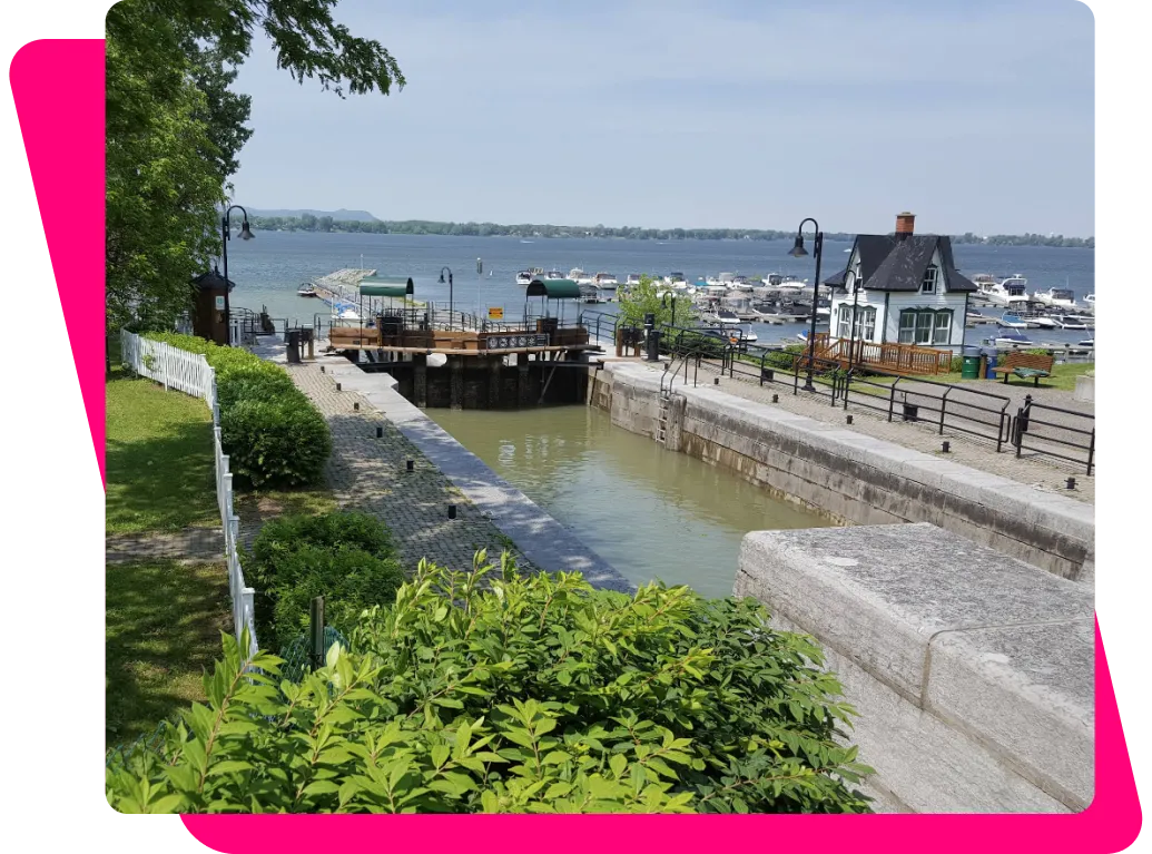 Le canal de Chambly et son bassin